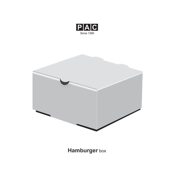 جعبه همبرگر دوبلکس